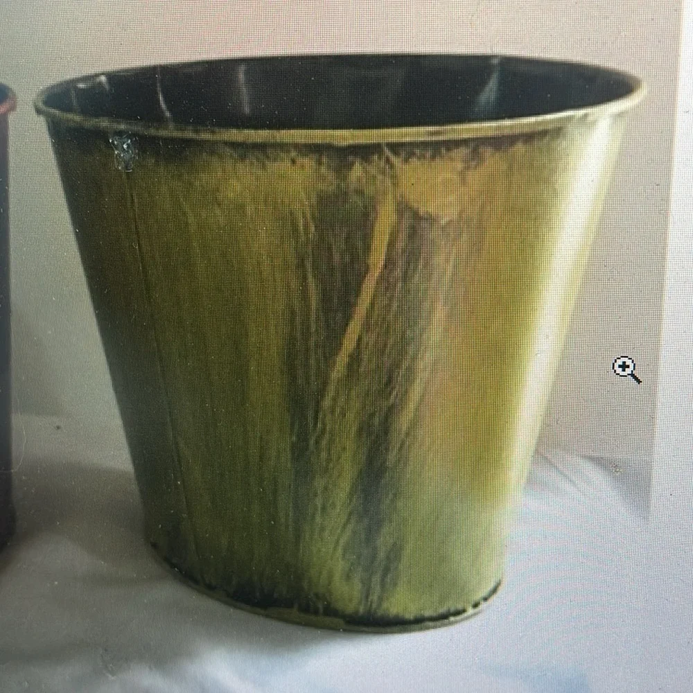 Sunflower Metal Bucket ~ Pot ~ Planter ~ Pail
